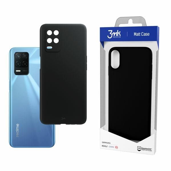3MK Matt Case Realme 8 5G czarny/black zdjęcie 1