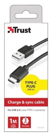 Trust USB2.0 Type-C to A CABLE 480MBPS 1M na Arena.pl