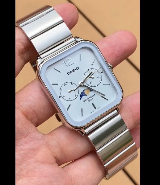 ZEGAREK MĘSKI CASIO MTP-M305D-2A + BOX zdjęcie 6