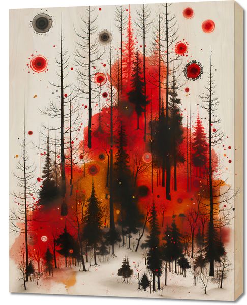 Obraz 70x90cm Światło w Mroku zdjęcie 1