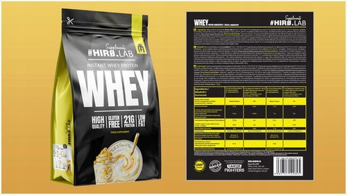 Białko koncentrat serwatkowe WPC 750 g Instant Whey Protein Gruszka Hiro na Arena.pl