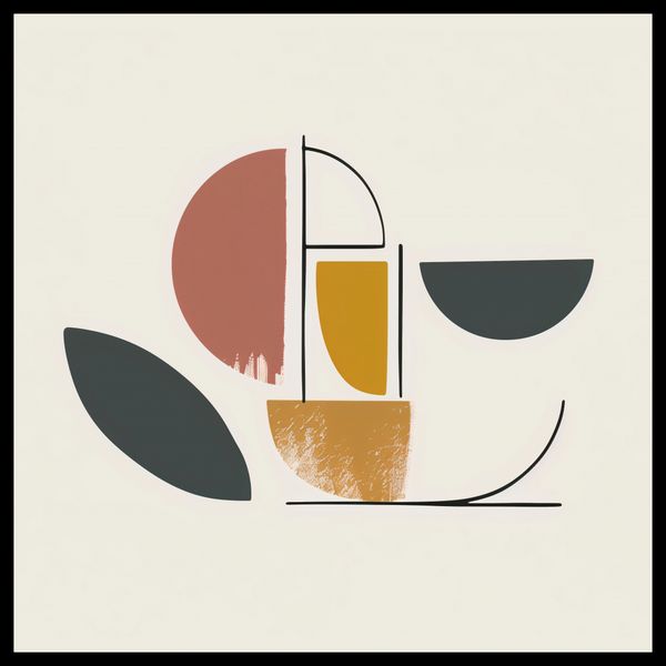 Plakat 70x70cm Sfera Barw zdjęcie 2