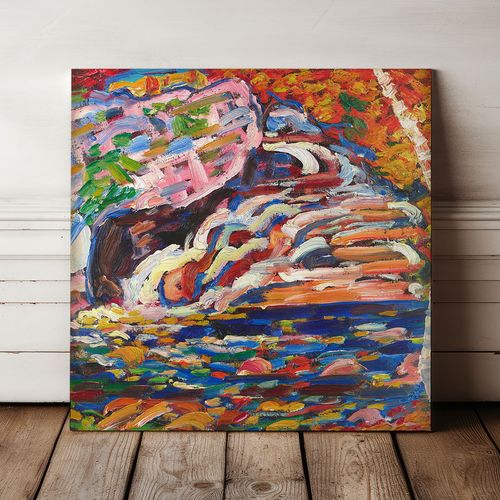 Obraz na płótnie abstrakcja Hartley 100x100 cm na Arena.pl