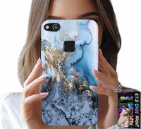 ETUI DO HUAWEI P10 LITE - MARMUREK MARMURKI DAMSKIE WZORY +SZKŁO