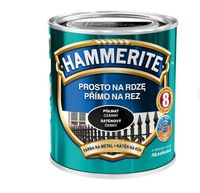 emalia hammerite czarny satynowy półmat 0,7l - 5emha.czs0,7