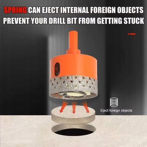 OTWORNICA DIAMENTOWA KORONKA DO GRESU M14 ZESTAW ⌀ 6,8,10,35,68 mm ADAPTER na Arena.pl