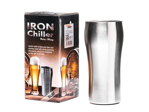 Kufel termiczny IRON CHILLER - slim na Arena.pl