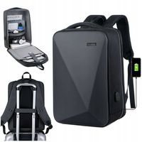 Plecak antykradzieżowy Alogy Urban Safe na laptopa 15,6 z portem USB duży