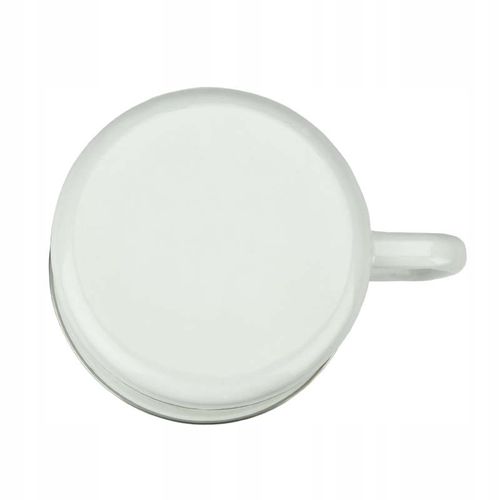 KUBEK DO MLEKA 16 CM EMALIOWANY Z POKRYWKĄ MŁYN na Arena.pl