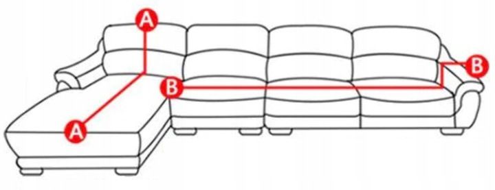 POKROWIEC NA SOFĘ KANAPĘ ELASTYCZNY WELUR 145-185 CM 2OS TURKUSOWY zdjęcie 9