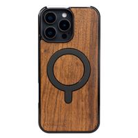drewniane etui bewood do iphone 16 pro max imbuia z magsafe