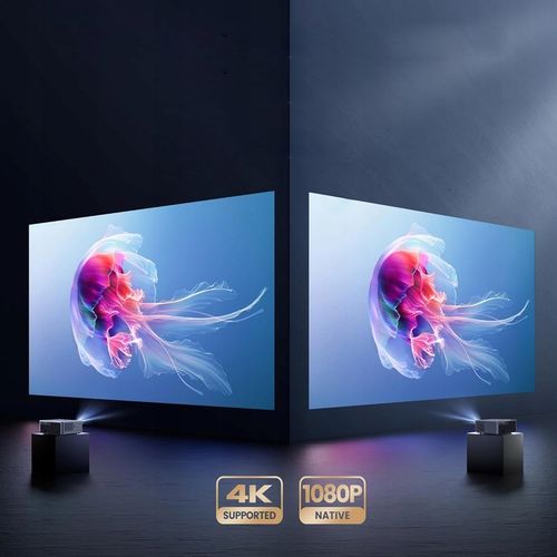 PROJEKTOR RZUTNIK 30000LM WIFI ANDROID SMART TV FULL HD 4K AUTOFOCUS na Arena.pl