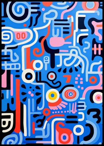 Plakat 67,5x95cm Rytmiczne Echo na Arena.pl