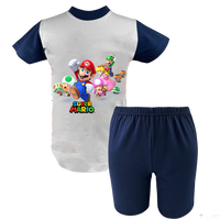Krótka Piżama dziecięca Super Mario Bros
