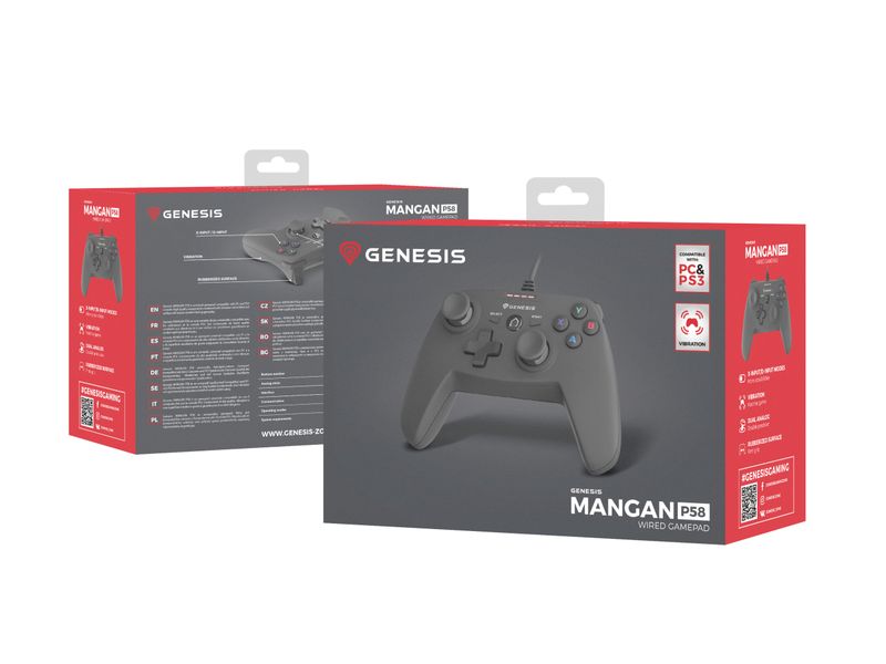 Pad Genesis Kontroler Mangan P58 (PS3/PC) zdjęcie 10