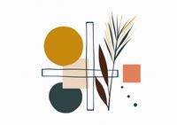 Plakat 42x29,7cm Ogród Symetryczny