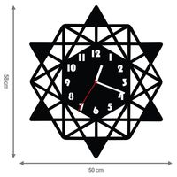 ZEGAR ŚCIENNY GEOMETRIA 58cm XXL 110.11