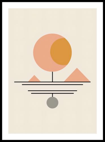 Plakat 42x59,4cm Geometryczna Utopia na Arena.pl