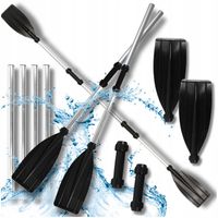 WIOSŁO KAJAKOWE DO DESKI SUP PONTONU KAJAKU SKŁADANE ALUMINIOWE LEKKIE 2w1