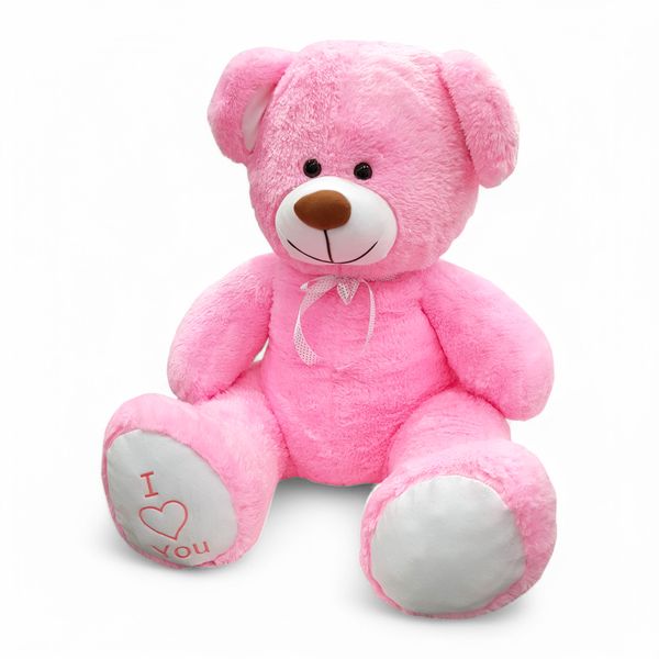 DUŻY MIŚ PLUSZOWY 160cm WIELKI PLUSZAK GIGANT - RÓZOWY zdjęcie 3