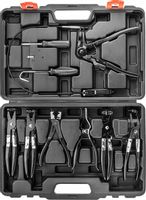 NEO KOMPLET SZCZYPCE DO OPASEK ZACISKOWYCH ZESTAW 9 ELEMENTOWY + WALIZKA