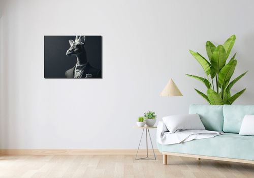 Obraz 70x50cm Żyrafa na Wyjściu na Arena.pl