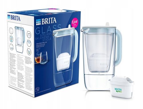 Brita Dzbanek filtrujący 2,5l szklany + 1 wkład PRO Pure Performance na Arena.pl