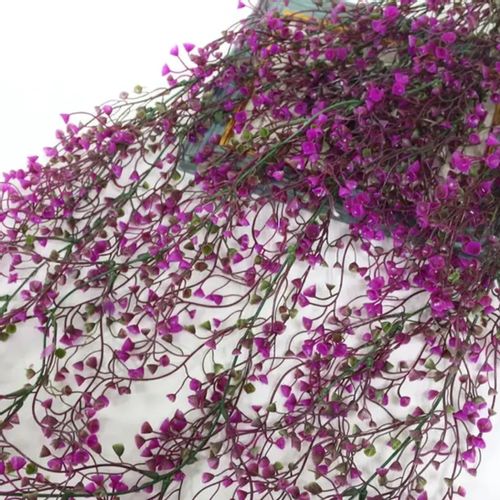 Wiszące kwiaty dekoracyjne sztuczne wierzba 2szt bukiet pnące wystrój na Arena.pl