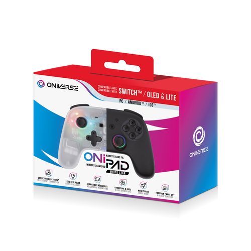 Pad bezprzewodowy OniPad White Star ONIVERSE Nintendo Switch,PC,Android,iOS na Arena.pl