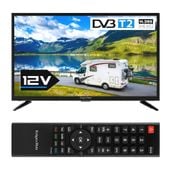Telewizor do KAMPERA BUSA TIRA AUTA samochodowy 12V 230V 24'' VGA USB HDMI