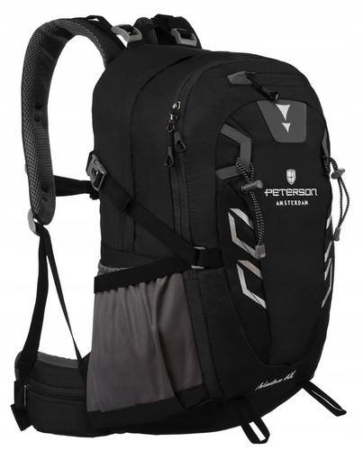 Plecak trekkingowy 40L PETERSON sportowy turystyczny w góry z pokrowcem na Arena.pl