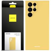 Spacecase Silicone Case Galaxy S22 Ultra Yellow