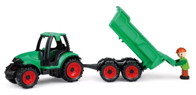 Traktor z przyczepą, 38 cm zdjęcie 2