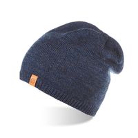 ciepła czapka zimowa z polarem męska beanie cz2-db