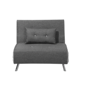 Sofa rozkładana ciemnoszara FARRIS