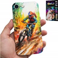 ETUI DO IPHONE 7 / 8 / SE2 - ROWERY GÓRSKIE WYPRAWY EKSTREMALNE SZKŁO