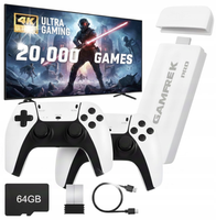 KONSOLA DO GIER RETRO GAME STICK PRO HDMI 2 PADY MENU PL 64 GB
