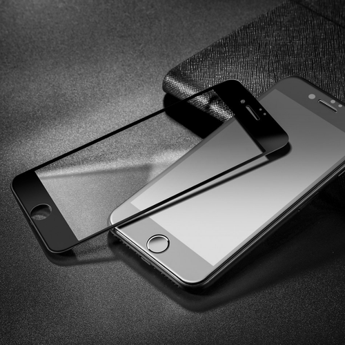 szkło hartowane co2, do iphone 7 8 plus, 10d, czarne na Arena.pl