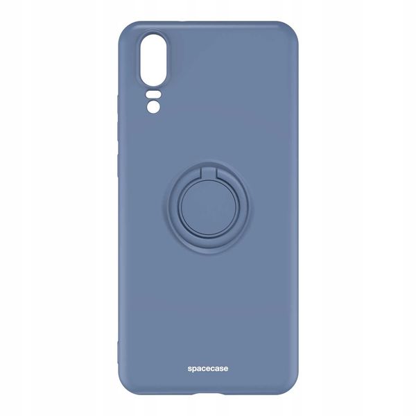 Spacecase Silicone Ring Huawei P20 Blue zdjęcie 5