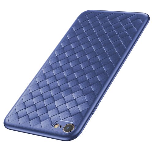 Etui Pokrowiec Iphone 7 8 Baseus BV Weaving Case niebieski na Arena.pl