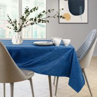 Obrus Plamoodporny VESTA 140x450 Indygo AmeliaHome