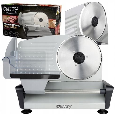 Krajalnica Camry KRAJALNICA DO CHLEBA WĘDLIN SERÓW MOCNA 0-15 mm 400 W na Arena.pl