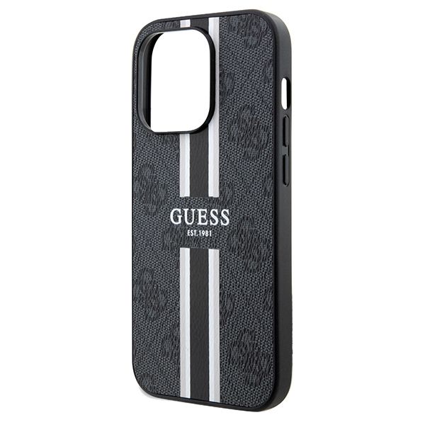 Etui Guess do iPhone 15 Pro Max, Czarny, MagSafe zdjęcie 6