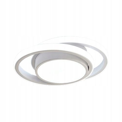 LAMPA SUFITOWA PLAFON LED OKRĄGŁY BIAŁY NOWOCZESNY DO SALONU 32W 6500K na Arena.pl