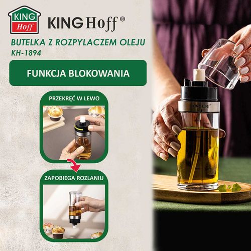 butelka spryskiwacz do octu i oliwy kinghoff kh-1894 na Arena.pl