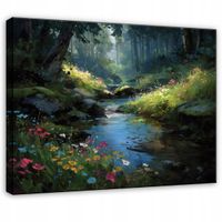 Obraz Na Płótnie Do Sypialni Salonu Las 100x70