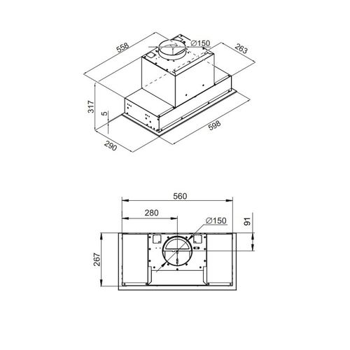 Okap kuchenny GLOBALO Gingero 60.2 H2H White na Arena.pl