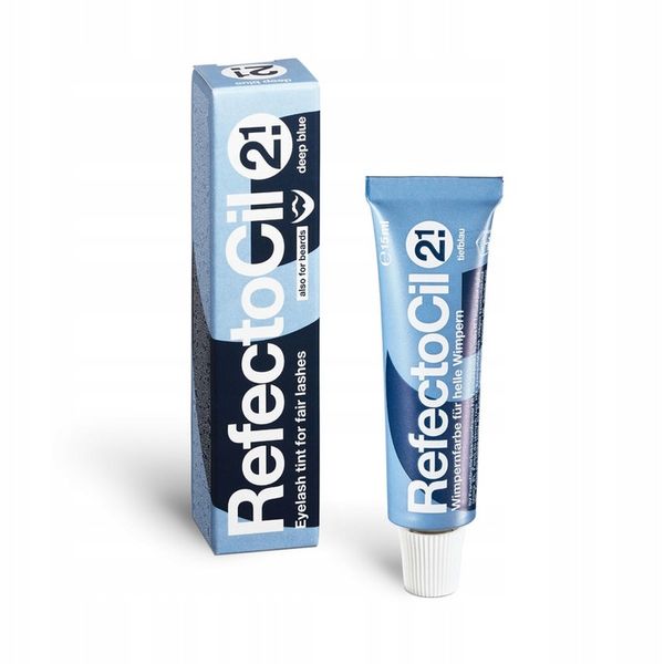 RefectoCil 2.1 DEEP BLUE Henna do brwi i rzęs15 ml zdjęcie 2