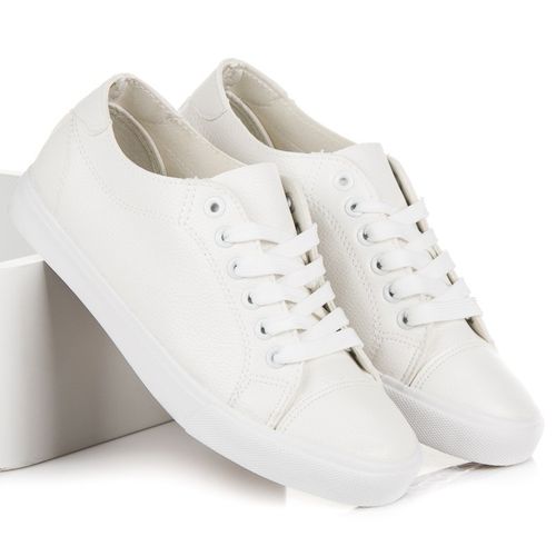 BIAŁE TRAMPKI Rozmiar - 40 na Arena.pl