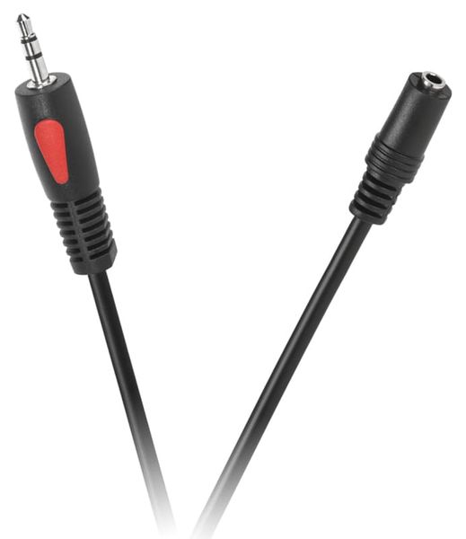 Kabel jack 3.5 wtyk-gniazdo 15m Cabletech Eco-Line zdjęcie 1